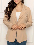 Blazer Social Feminino Bege – CAMILA