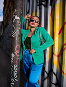 Blazers Feminino Casual Elegante E Versátil Moda Feminina