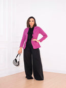 Blazers Feminino Casual Elegante E Versátil Moda Feminina