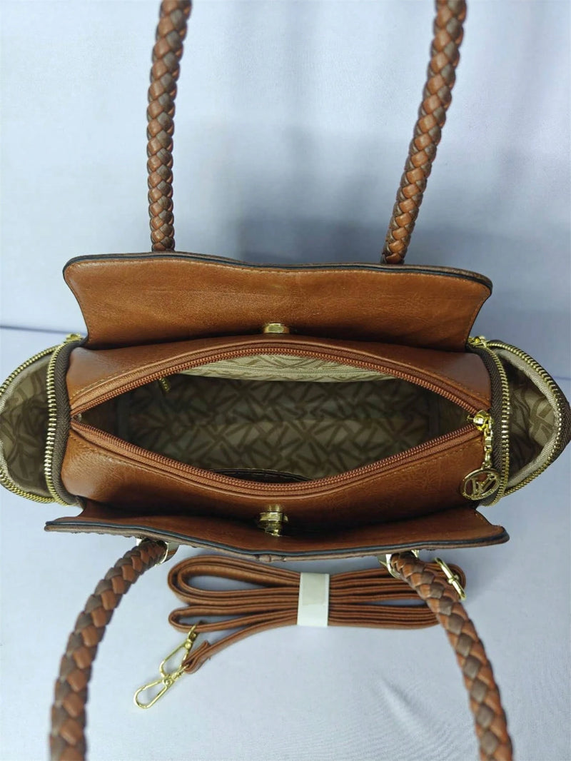 Vendedor Indicado
Bolsa Feminina Baú Média, Alça De Mão E Transversal