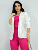 Blazer Alfaiataria Branco – CASSANDRA