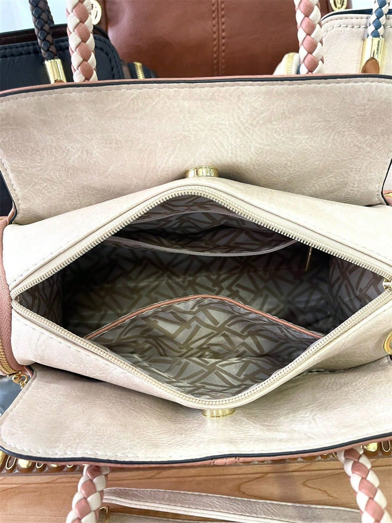 Vendedor Indicado
Bolsa Feminina Baú Média, Alça De Mão E Transversal