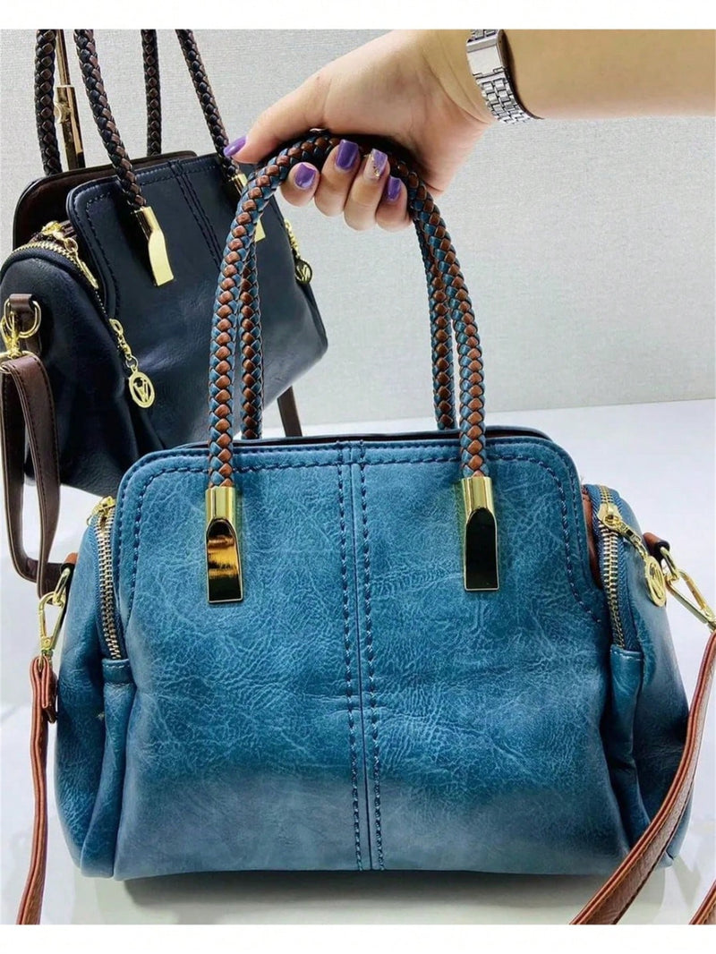 Vendedor Indicado
Bolsa Feminina Baú Média, Alça De Mão E Transversal