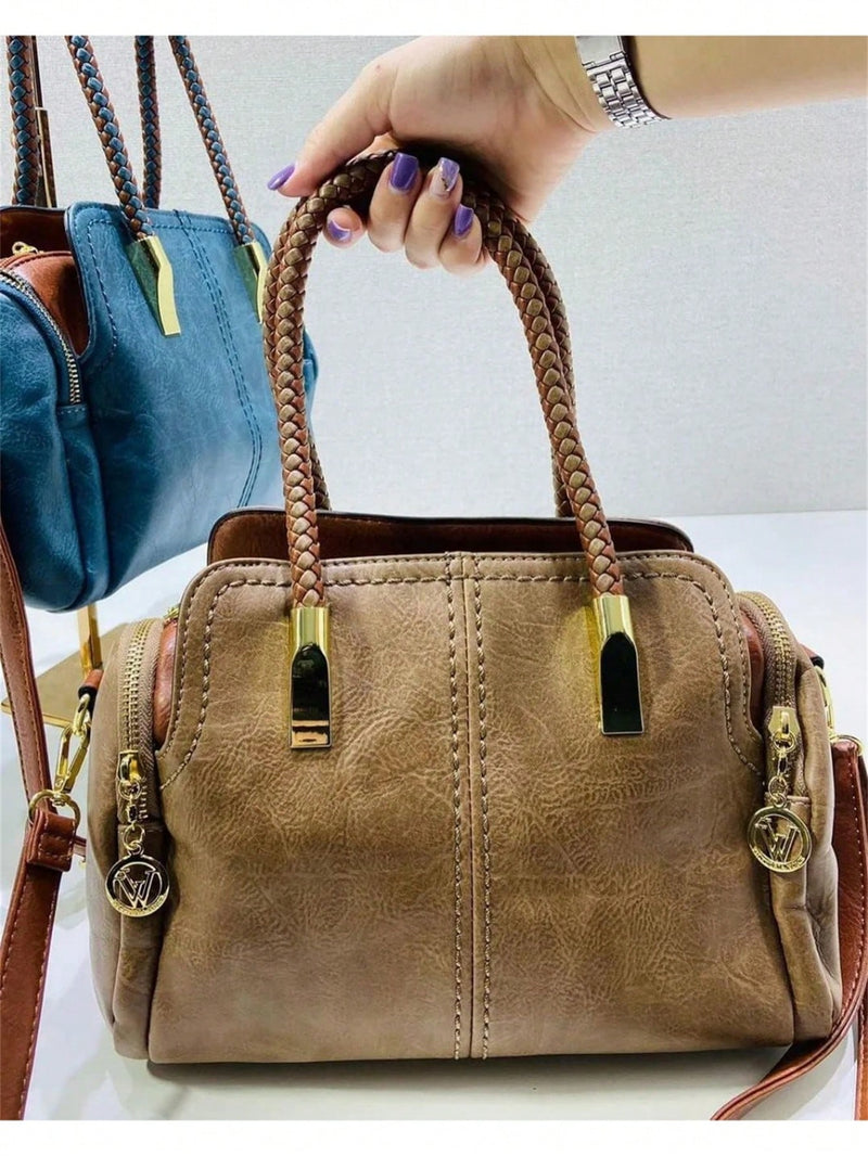 Vendedor Indicado
Bolsa Feminina Baú Média, Alça De Mão E Transversal