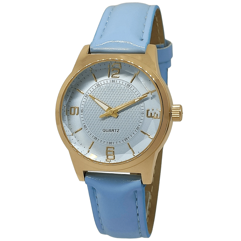Relógio Casual Couro Feminino Lindo