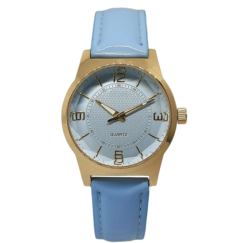 Relógio Casual Couro Feminino Lindo