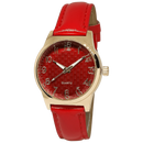 Relógio Casual Couro Feminino Lindo