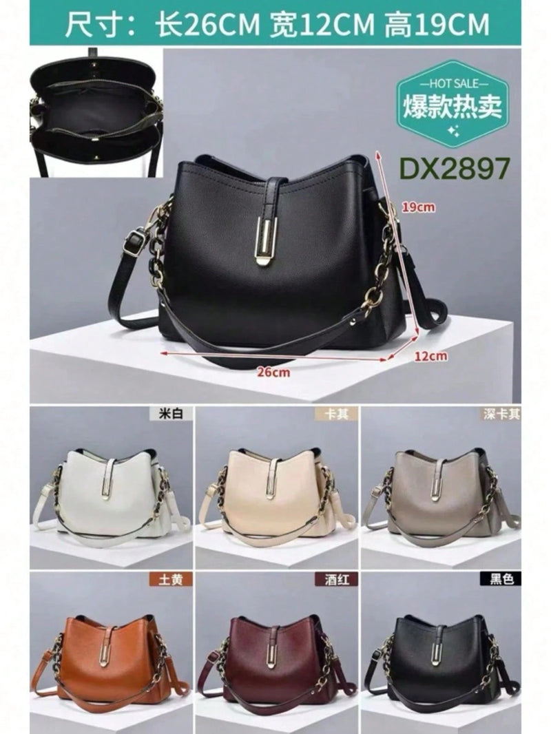 Bolsa Feminina Ombro Transversal Media 2 Alças[dx2897]