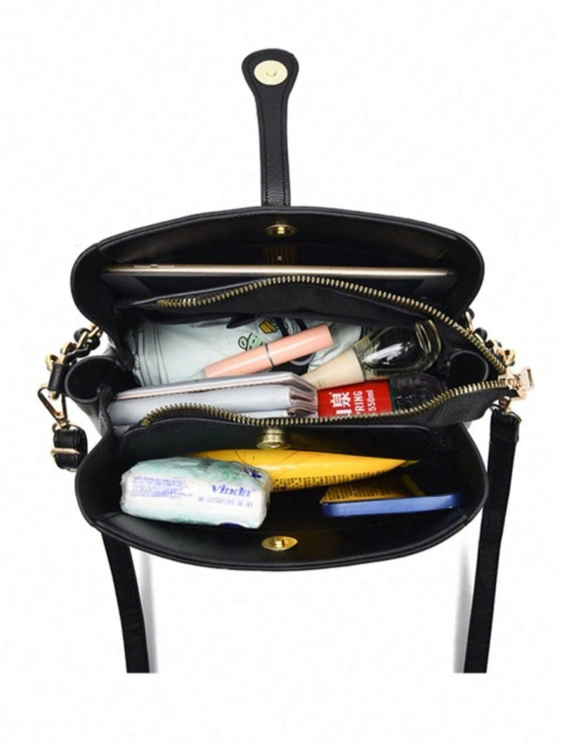 Bolsa Feminina Ombro Transversal Media 2 Alças[dx2897]