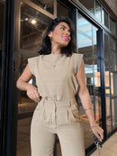 Vendedor Indicadoconjunto tecido de luis twill