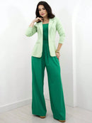 Blazer Alfaiataria Social Feminino Elegante Atemporal Sobretudo Acinturado