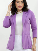 Blazer Alfaiataria Social Feminino Elegante Atemporal Sobretudo Acinturado