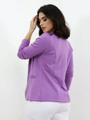 Blazer Alfaiataria Social Feminino Elegante Atemporal Sobretudo Acinturado