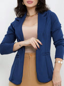 Blazer Alfaiataria Social Feminino Elegante Atemporal Sobretudo Acinturado