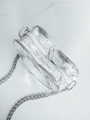 Vendedor IndicadoBolsa Feminina Transversal Coração Pequena Festa Alça Corrente