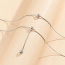 Vendedor Indicado
colar Aço titânio colar de camada dupla de nicho feminino high-end design sentido pequena cadeia de clavícula de contas 2023 novos acessórios simples da moda