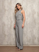 Vendedor Indicado
Conjunto Feminino em Alfaiataria Laris Blusa com Calça comprida