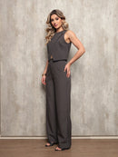 Vendedor Indicado
Conjunto Feminino em Alfaiataria Laris Blusa com Calça comprida