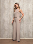 Vendedor Indicado
Conjunto Feminino em Alfaiataria Laris Blusa com Calça comprida