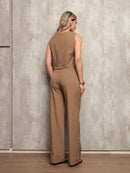 Vendedor Indicado
Conjunto Feminino em Alfaiataria Laris Blusa com Calça comprida