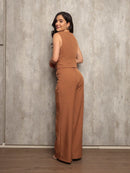 Vendedor Indicado
ANLE MODAS Conjunto feminina Colete com Calça Alfaiataria chic Social estampado Listrado