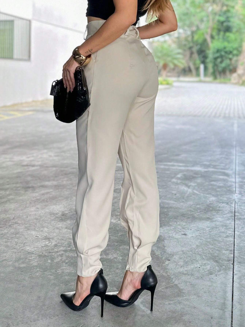 Vendedor Indicado
Emili LLANA MODA Calça Cenoura Jogger Alfaiataria Feminina Barra Com Zíper