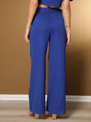 Vendedor IndicadoConjunto feminino de alfaiataria blusa manga curta com calça reta ótimo para usar no trabalho dia a dia casual premium acabamento pespontado