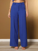 Vendedor IndicadoConjunto feminino de alfaiataria blusa manga curta com calça reta ótimo para usar no trabalho dia a dia casual premium acabamento pespontado