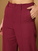 Vendedor IndicadoConjunto feminino de alfaiataria blusa manga curta com calça reta ótimo para usar no trabalho dia a dia casual premium acabamento pespontado