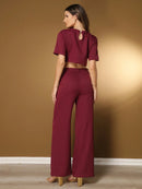 Vendedor IndicadoConjunto feminino de alfaiataria blusa manga curta com calça reta ótimo para usar no trabalho dia a dia casual premium acabamento pespontado