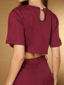 Vendedor IndicadoConjunto feminino de alfaiataria blusa manga curta com calça reta ótimo para usar no trabalho dia a dia casual premium acabamento pespontado