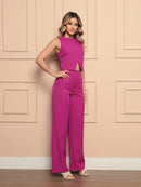 Vendedor Indicado
Conjunto Feminino em Alfaiataria Laris Blusa com Calça comprida