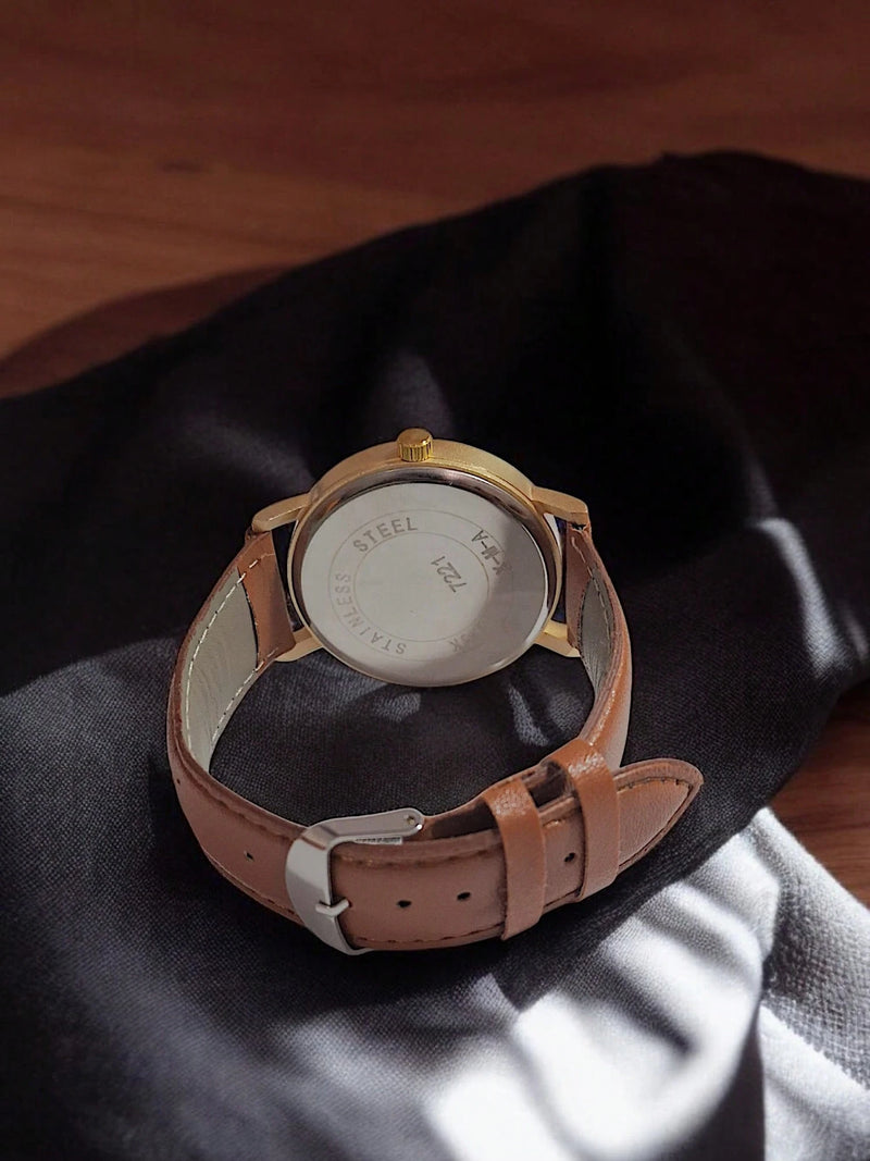 Vendedor Indicado
Relógio Masculino Social de Quartz Elegante Pulseira de Couro