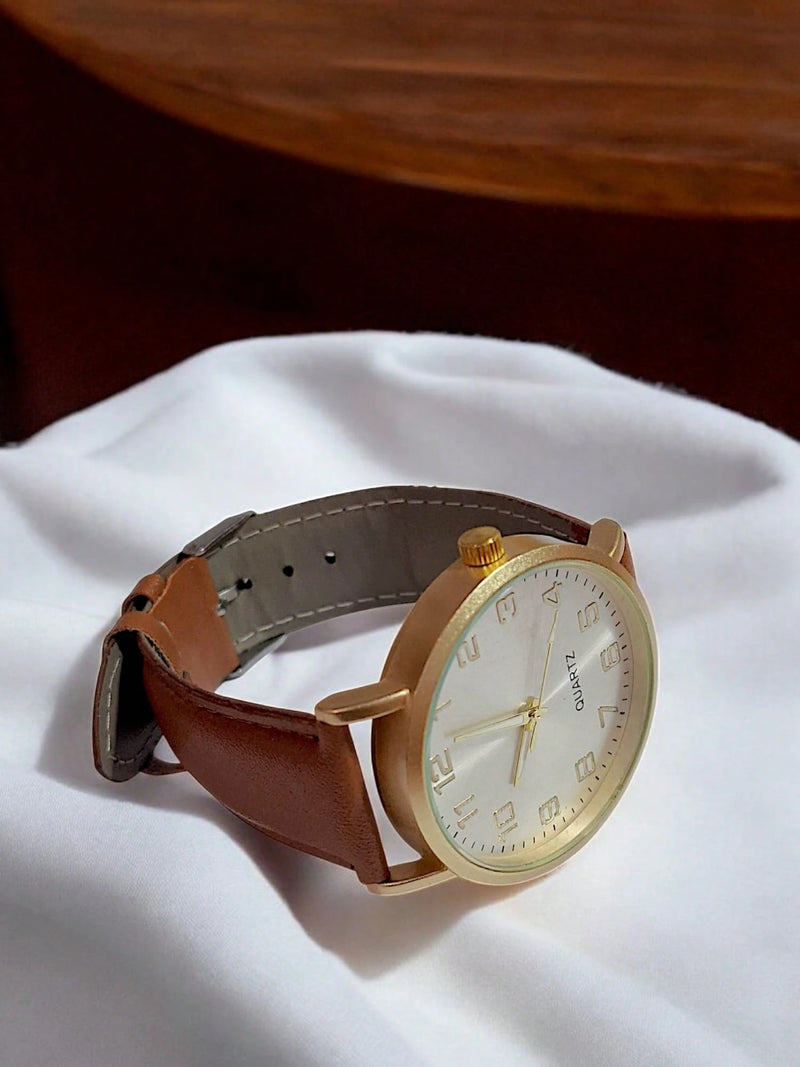 Vendedor Indicado
Relógio Masculino Social de Quartz Elegante Pulseira de Couro