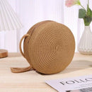 Vendedor Indicado
DESC Bolsa Feminina Pequena Palha Sintética Redonda Alça Comprida corda transversal