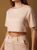 Vendedor IndicadoConjunto feminino de alfaiataria blusa manga curta com calça reta ótimo para usar no trabalho dia a dia casual premium acabamento pespontado