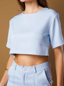 Vendedor IndicadoConjunto feminino de alfaiataria blusa manga curta com calça reta ótimo para usar no trabalho dia a dia casual premium acabamento pespontado