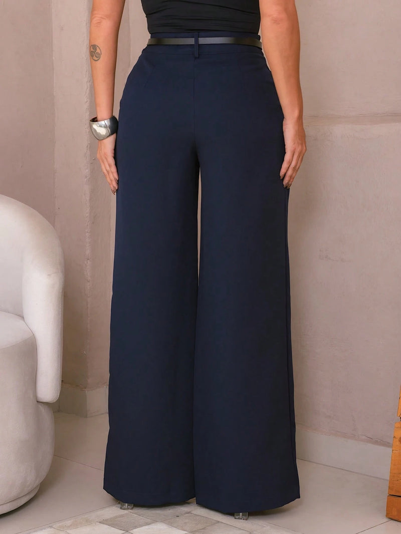Vendedor Indicadocalca pantalona com cinto alfaitalia feminina