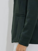 Blazer Alfaiataria Social Feminino Elegante Atemporal Sobretudo Acinturado