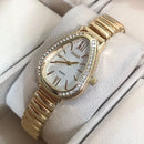 Relógio de Pulso Feminino Pulseira Elástica e plástico. Analógico Prata Rosas de ouro