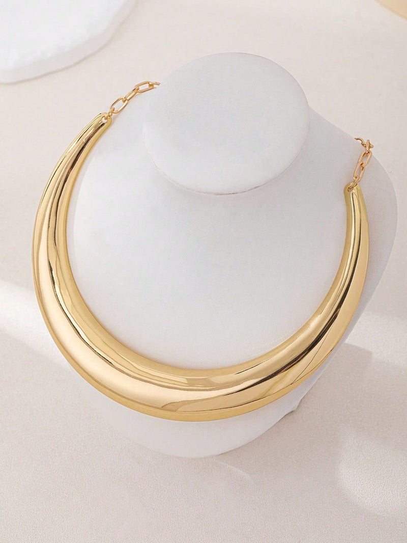 Colar de Pescoço Collarbone Minimalista para Mulheres