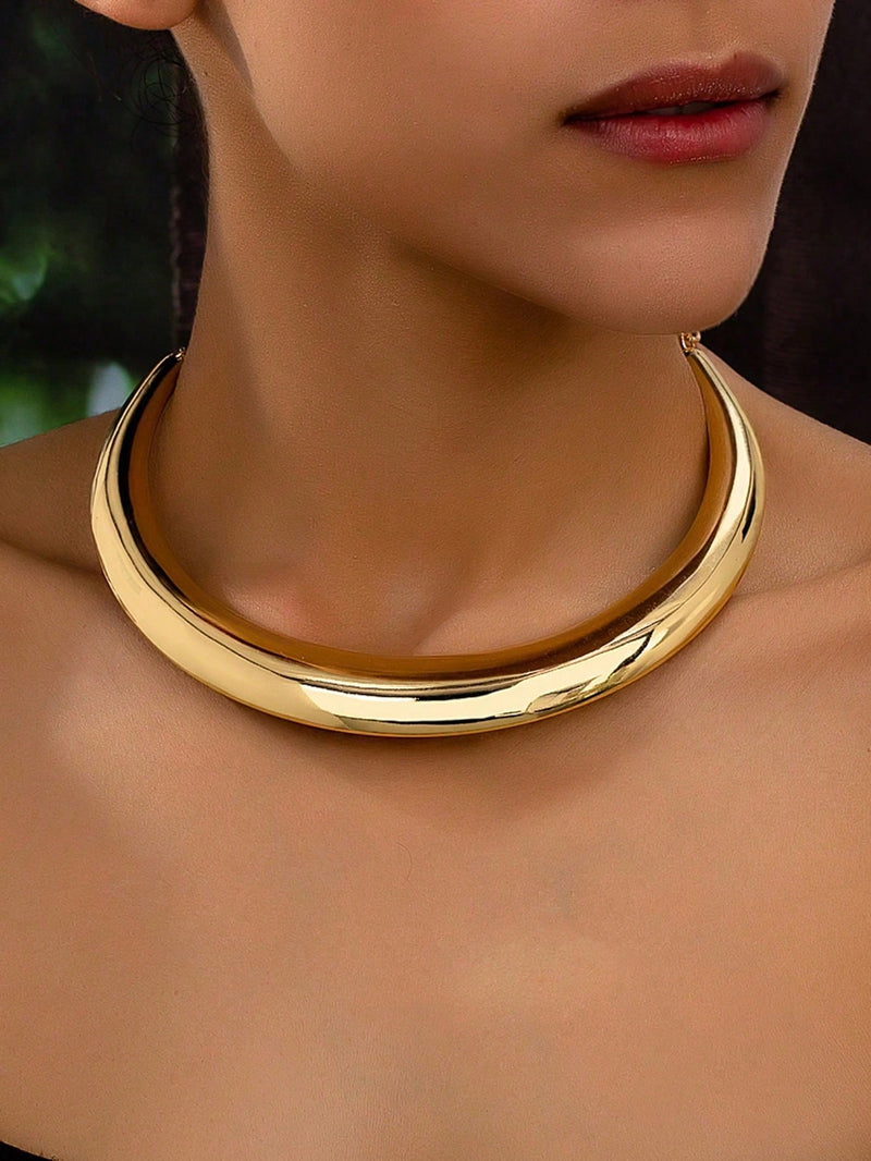 Colar de Pescoço Collarbone Minimalista para Mulheres