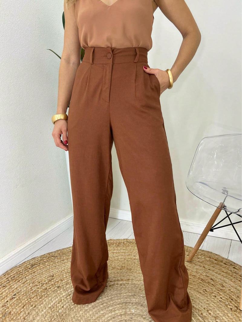 Vendedor IndicadoCALÇA PANTALONA LINHO FEMININA elegante Linho
