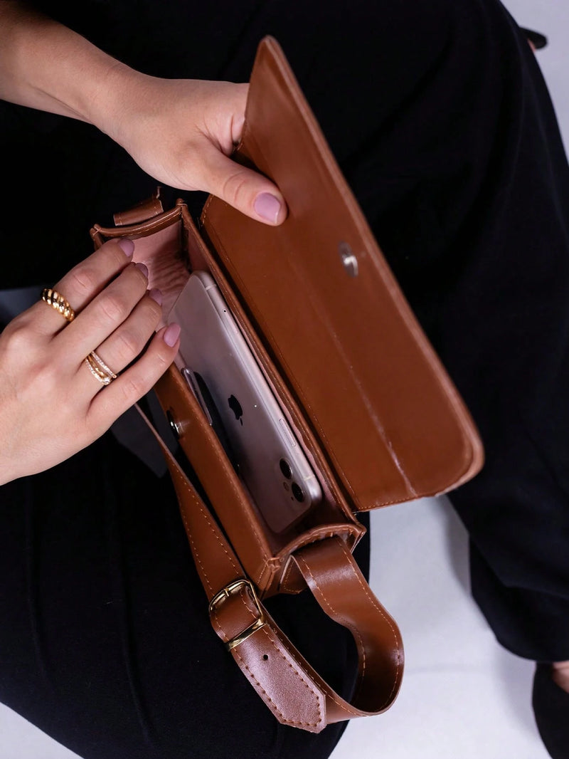 Vendedor Indicado
Bolsa Feminina Baguete Pequena Transversal Alça Ombro Qualidade Premium