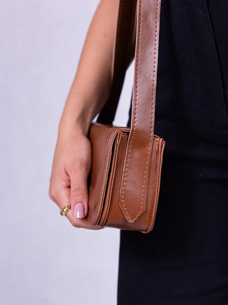 Vendedor Indicado
Bolsa Feminina Baguete Pequena Transversal Alça Ombro Qualidade Premium