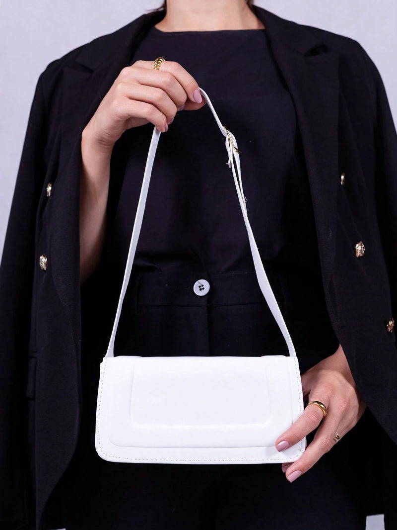 Vendedor Indicado
Bolsa Feminina Baguete Pequena Transversal Alça Ombro Qualidade Premium