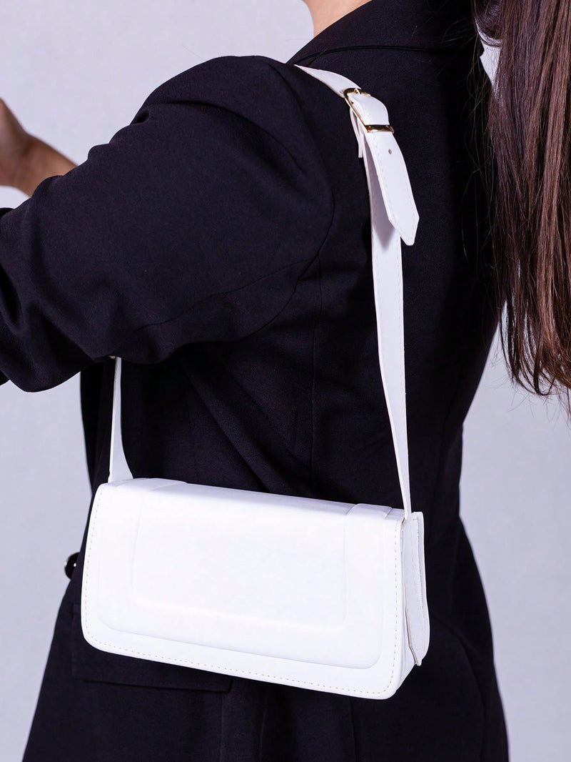 Vendedor Indicado
Bolsa Feminina Baguete Pequena Transversal Alça Ombro Qualidade Premium