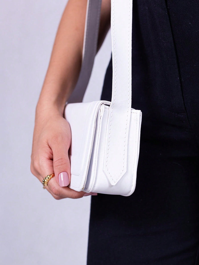 Vendedor Indicado
Bolsa Feminina Baguete Pequena Transversal Alça Ombro Qualidade Premium