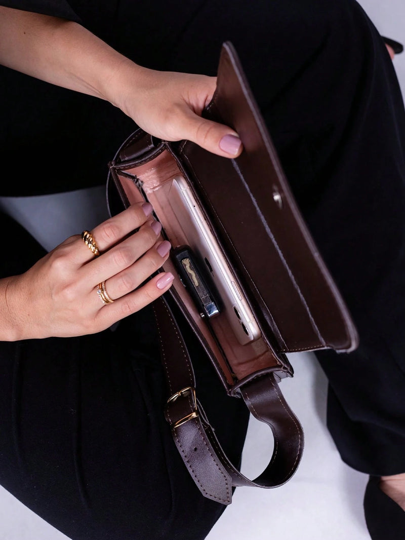 Vendedor Indicado
Bolsa Feminina Baguete Pequena Transversal Alça Ombro Qualidade Premium