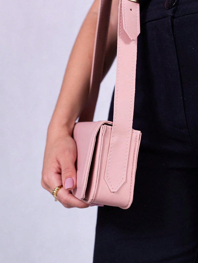 Vendedor Indicado
Bolsa Feminina Baguete Pequena Transversal Alça Ombro Qualidade Premium